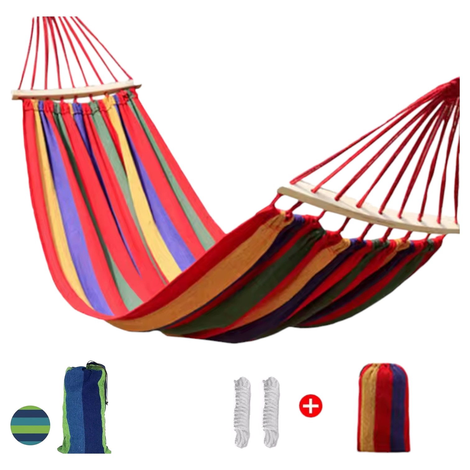 HAMACA COLGANTE 185 CM x 80 CM