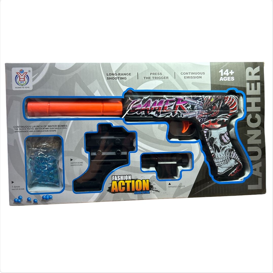 PISTOLA HIDROGEL + ACCESORIOS