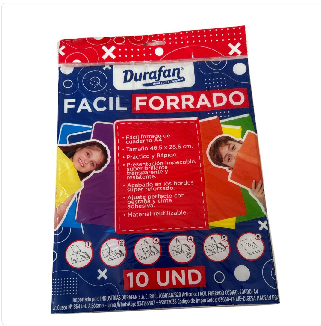 FORRO FACIL A4 X UND